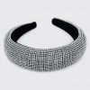 Chunky Crystal Headband (Silver) - Image 2