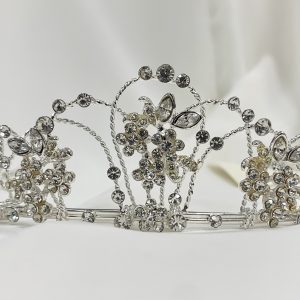 Silver and Crystal Tiara