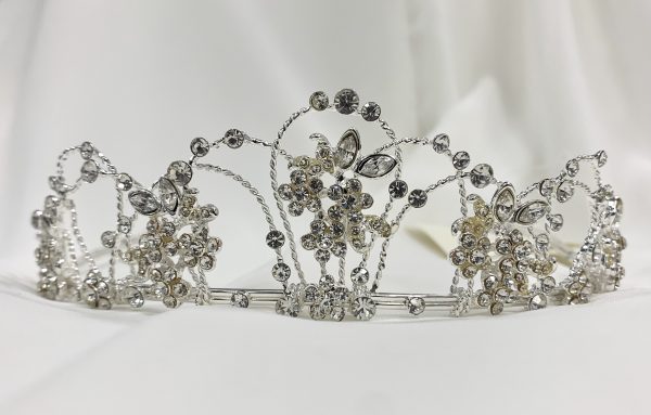 Silver and Crystal Tiara
