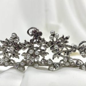 Pearl and Crystal Tiara