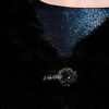 Joseph Ribkoff Faux Fur Cape 233796 - Image 3